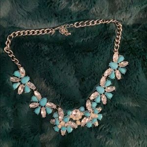 Charming Charlie Turquoise Statement Necklace